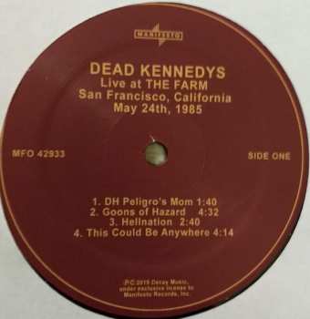 4LP/Set di cofanetti Dead Kennedys: DK 40