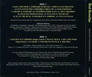 2CD Dead Kennedys: Fresh Fruit For Rotting Vegetables