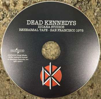 CD Dead Kennedys: Iguana Studios Rehearsal Tape - San Francisco 1978