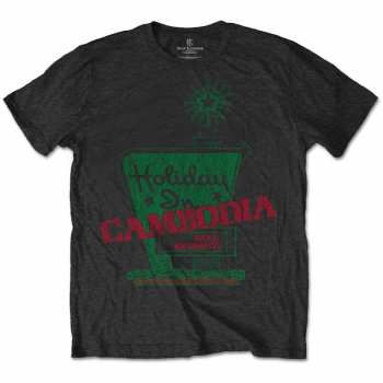 Merce Dead Kennedys: Tričko Holiday In Cambodia  S