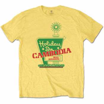 Merce Dead Kennedys: Tričko Holiday In Cambodia  M