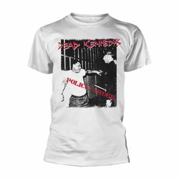 Merch Dead Kennedys: Maglietta Police Truck (white)