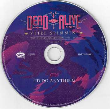 27CD/Set di cofanetti Dead Or Alive: Still Spinnin' - The Singles Collection 1983-2021 LTD