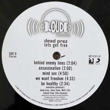 2LP Dead Prez: Lets Get Free