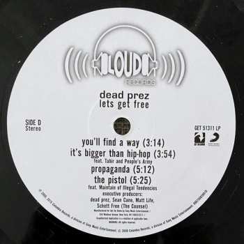2LP Dead Prez: Lets Get Free