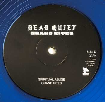2LP Dead Quiet: Grand Rites CLR
