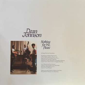 LP Dean Johnson: Nothing For Me, Please CLR | LTD