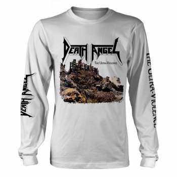 Merch Death Angel: Maglietta a maniche lunghe The Ultra-violence (white)