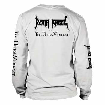 Merce Death Angel: Tričko S Dlouhým Rukávem The Ultra-violence (white) XL