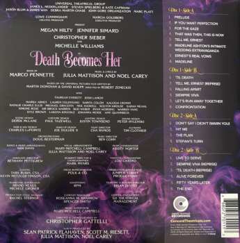 2LP "Death Becomes Her" Original Broadway Cast: Death Becomes Her (Original Broadway Cast Recording) CLR