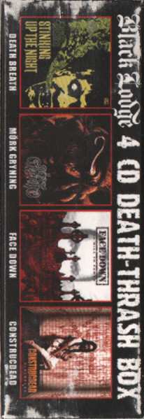 4CD/DVD/Set di cofanetti Mörk Gryning: 4 CD Death-Thrash Box