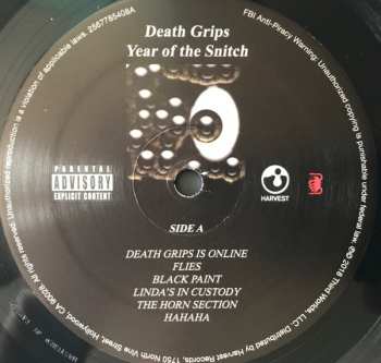 LP Death Grips: Year Of The Snitch