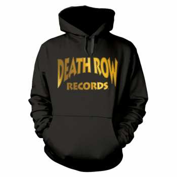 Merch Death Row Records: Felpa con cappuccio Drr 30th Logo Death Row Records (foil Print)