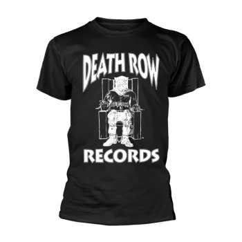 Merch Death Row Records: Maglietta Logo Death Row Records (black)