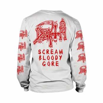 Merce Death: Tričko S Dlouhým Rukávem Scream Bloody Gore S