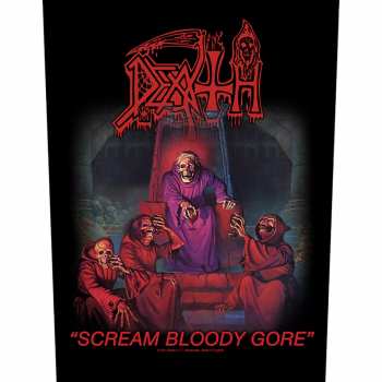 Merch Death: Applicazione sulla schiena Scream Bloody Gore