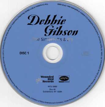 CD Debbie Gibson: The Singles A's & B's