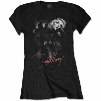 Merch Debbie Harry: Donne Maglietta Leather Girl 