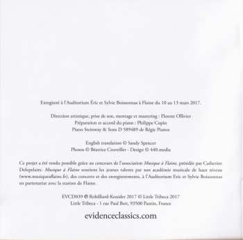 CD Claude Debussy: Debussy Szymanowski Hahn Ravel