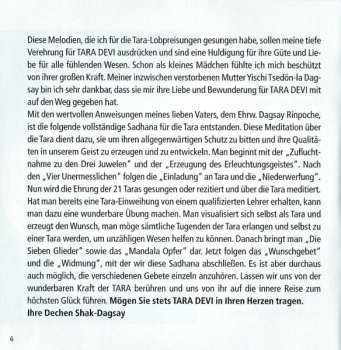CD Dechen Shak Dagsay: Tara Devi (Inner Journey Towards Ultimate Happiness)