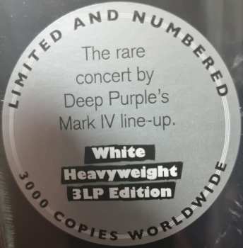 3LP Deep Purple: Long Beach 1976 LTD | NUM | CLR
