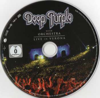 DVD Deep Purple: With Orchestra - Live In Verona