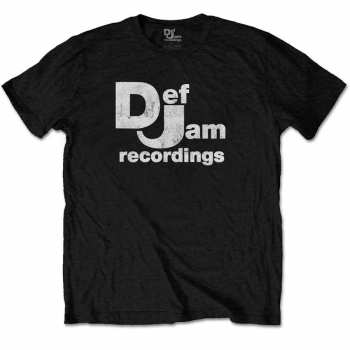 Merch Def Jam Recordings: Maglietta Classic Logo Def Jam Recordings 