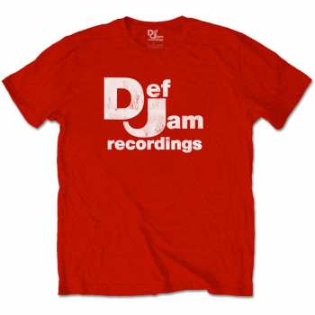 Merch Def Jam Recordings: Maglietta Classic Logo Def Jam Recordings 