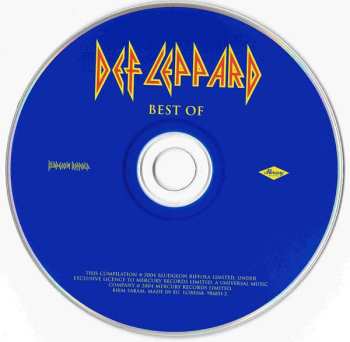 CD Def Leppard: Best Of