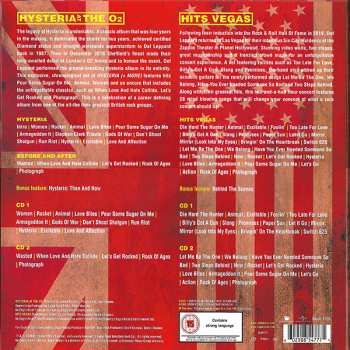 4CD/Set di cofanetti/2Blu-ray Def Leppard: London To Vegas DLX | LTD