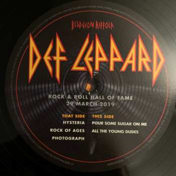 LP Def Leppard: Rock & Roll Hall Of Fame 29 March 2019