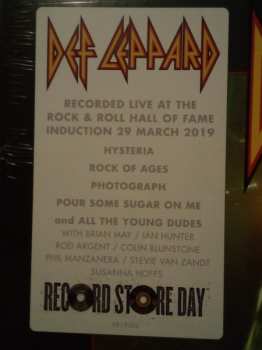 LP Def Leppard: Rock & Roll Hall Of Fame 29 March 2019
