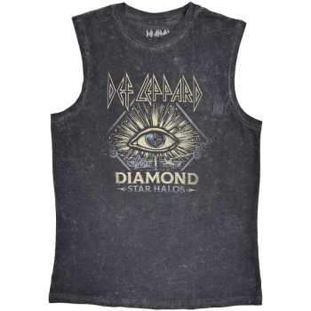 Merch Def Leppard: Tank Maglietta Diamond Star Halos