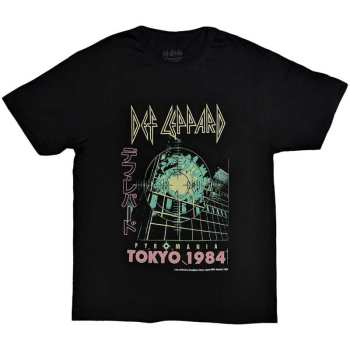 Merce Def Leppard: Def Leppard Unisex T-shirt: Tokyo (small) S