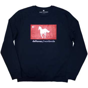 Merce Deftones: Deftones Unisex Sweatshirt: Star & Pony (medium) M