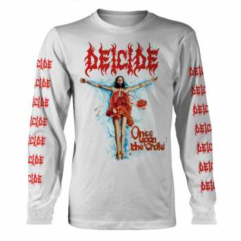 Merch Deicide: Maglietta a maniche lunghe Once Upon The Cross (white)