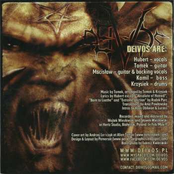 CD Deivos: Demiurge Of The Void