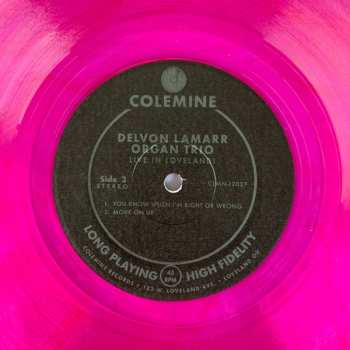 2LP Delvon LaMarr Organ Trio: Live In Loveland! CLR | LTD