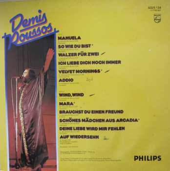 LP Demis Roussos: Auf Wiedersehn