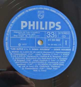 2LP Demis Roussos: Los Super 2LP