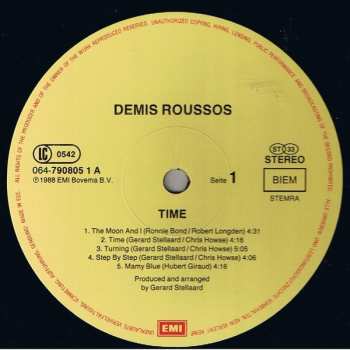 LP Demis Roussos: Time