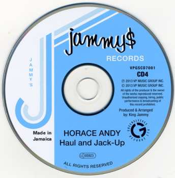4CD/Set di cofanetti Gregory Isaacs: Vocal Superstars At King Jammys