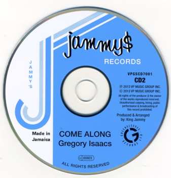 4CD/Set di cofanetti Gregory Isaacs: Vocal Superstars At King Jammys
