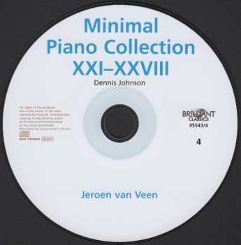 8CD/Set di cofanetti Terry Riley: Minimal Piano Collection Volume XXI-XXVIII