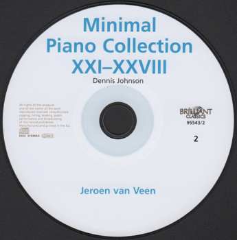 8CD/Set di cofanetti Terry Riley: Minimal Piano Collection Volume XXI-XXVIII