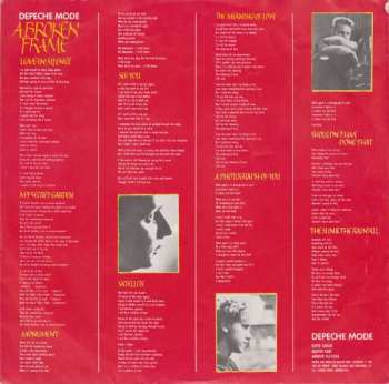 LP Depeche Mode: A Broken Frame