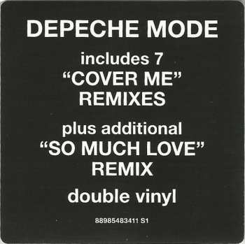 2LP Depeche Mode: Cover Me [Remixes]