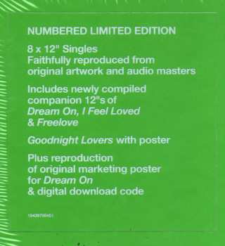 8LP/Set di cofanetti Depeche Mode: Exciter | The 12" Singles LTD | NUM | DLX