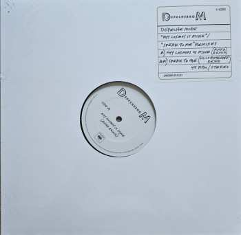Album Depeche Mode: My Cosmos Is Mine / Speak To Me Remixes