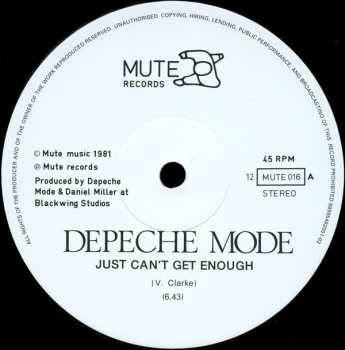 3LP/SP/Set di cofanetti Depeche Mode: Speak & Spell | The 12" Singles LTD | NUM | CLR